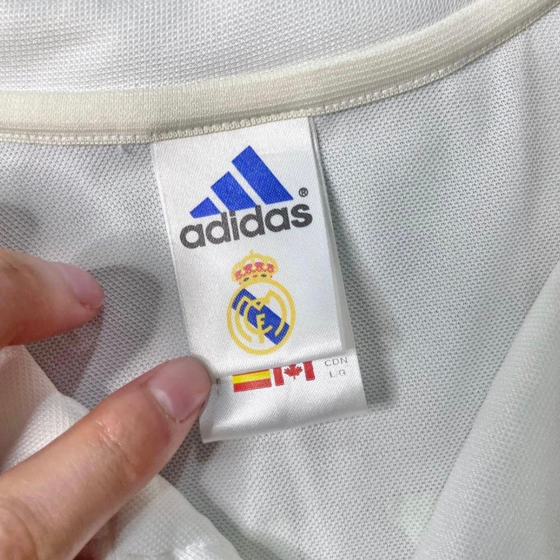 【正規品2002-2003 adidas Real Madrid home RONALDO#11】