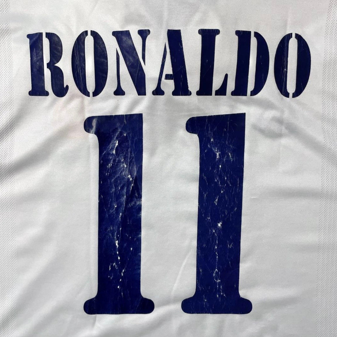 【正規品2002-2003 adidas Real Madrid home RONALDO#11】