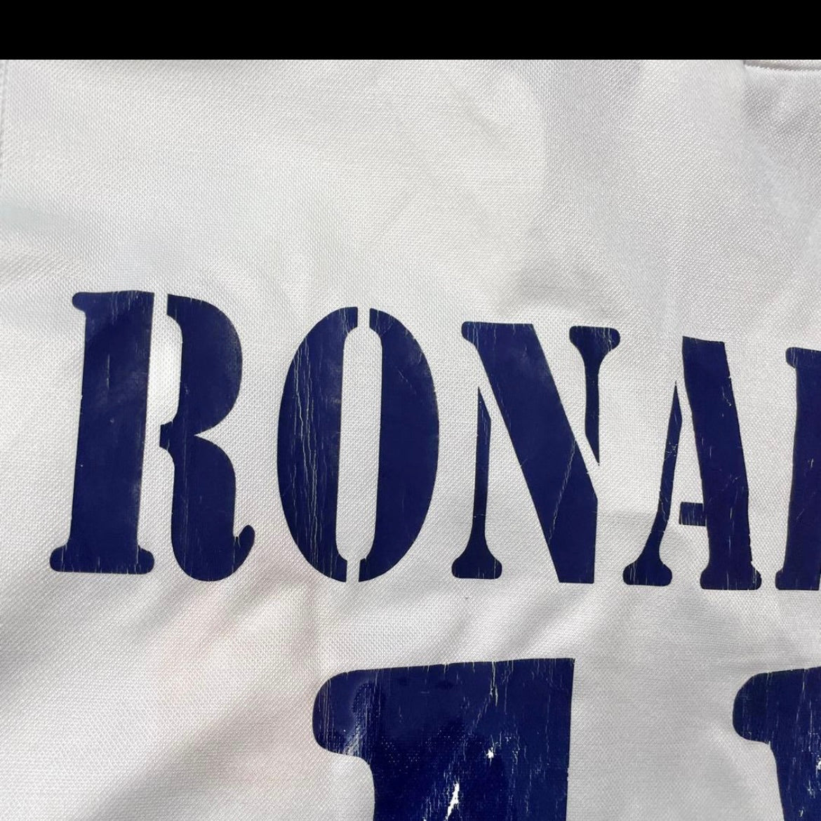 【正規品2002-2003 adidas Real Madrid home RONALDO#11】