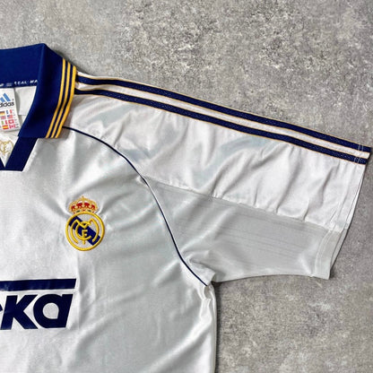【正規品1999-2000 adidas Real Madrid home RAUL #7】