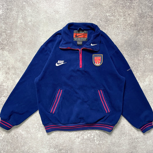 【正規品1996-1998 NIKE Arsenal 1/4 Zip Fleece jacket】