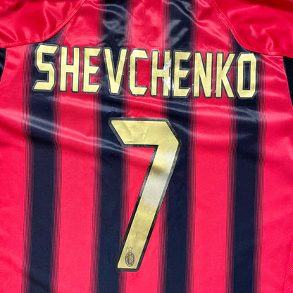 【正規品2004-2005 adidas AC Milan home L/S SHEVCHENKO #7】