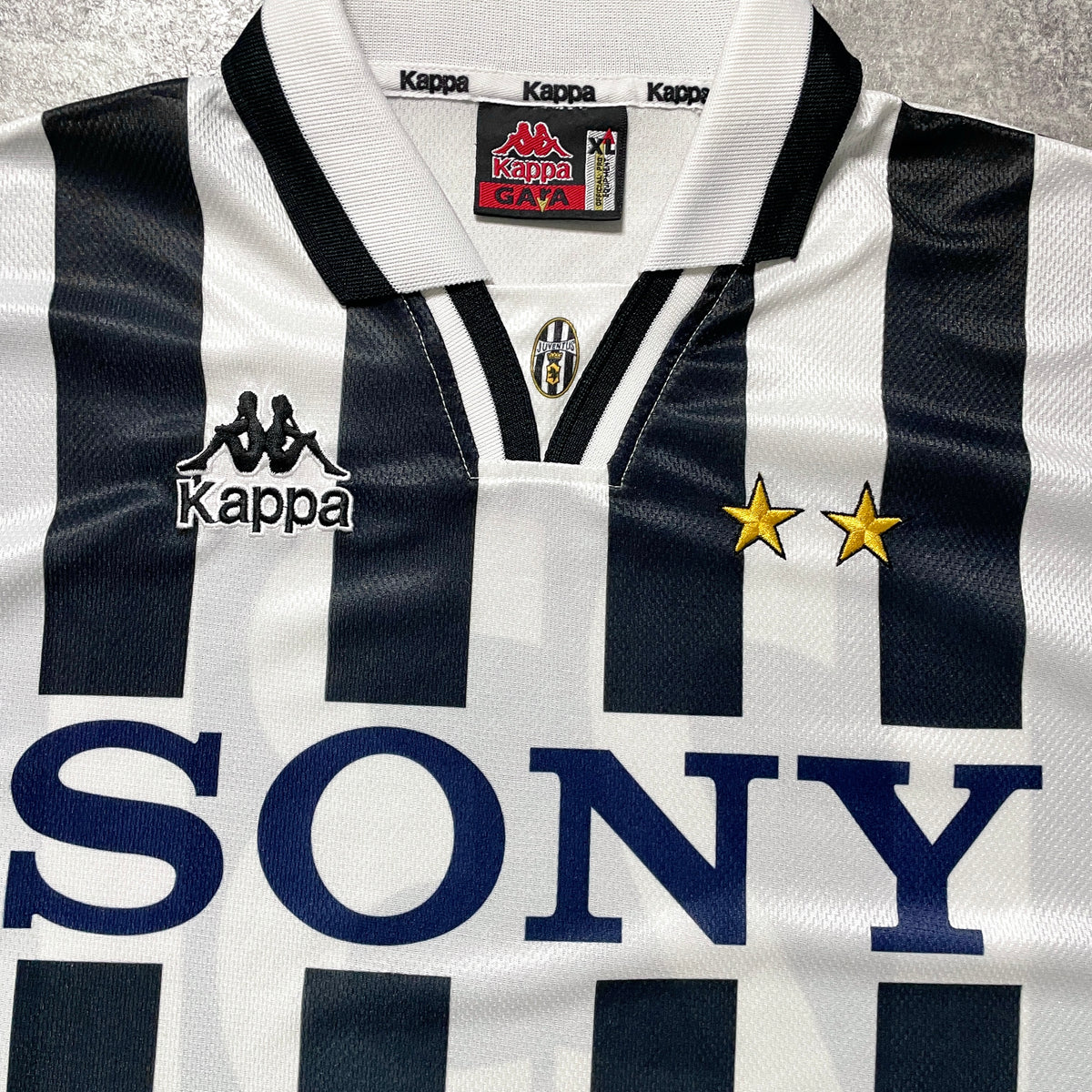 【正規選手支給品1996-1997 Kappa Juventus home L/S #23】