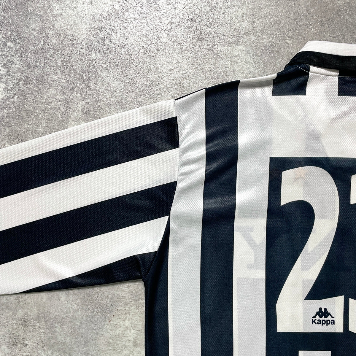 【正規選手支給品1996-1997 Kappa Juventus home L/S #23】