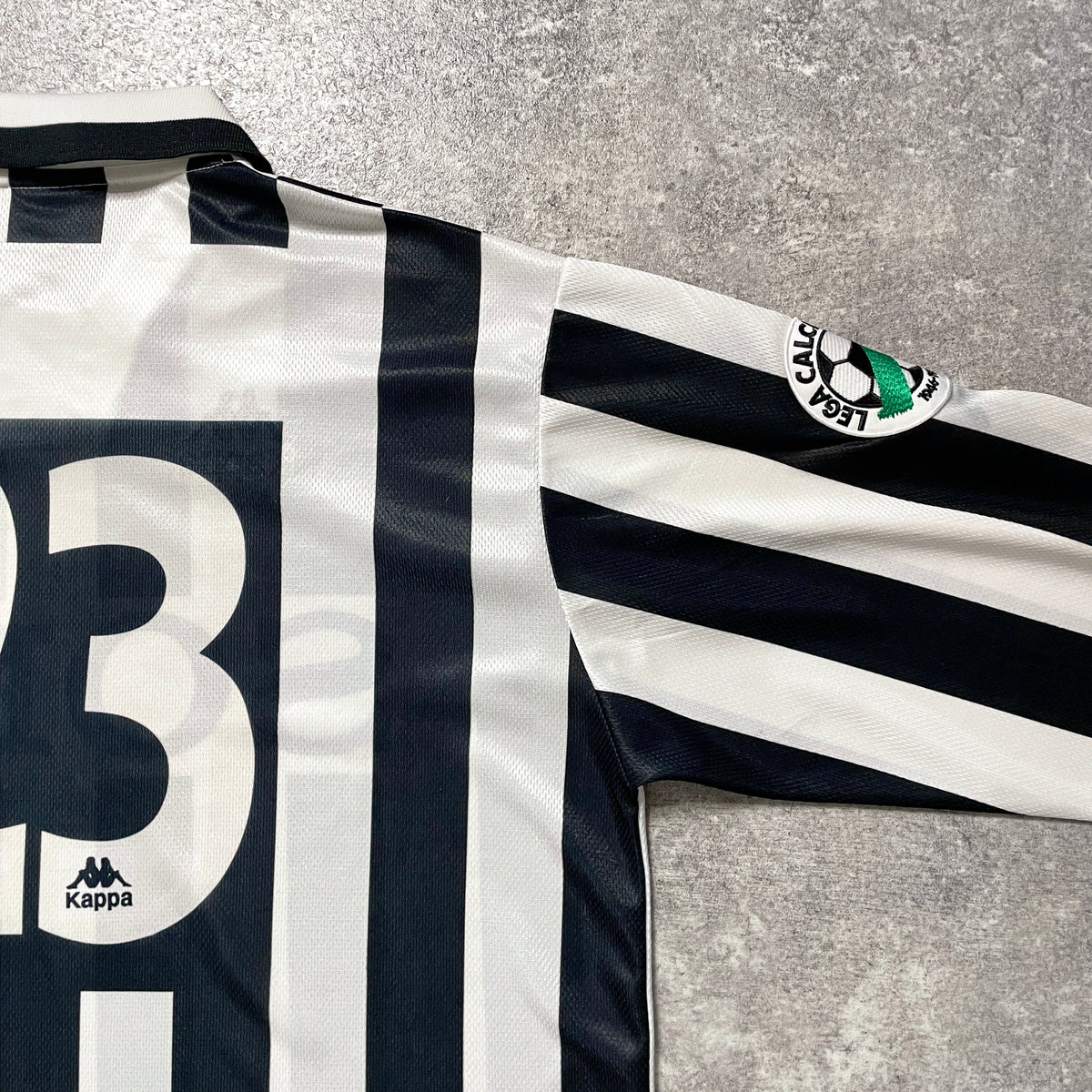 【正規選手支給品1996-1997 Kappa Juventus home L/S #23】