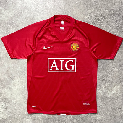 【正規品2007-2009 NIKE Manchester United home C.Ronaldo #7】