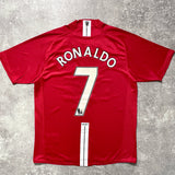 【正規品2007-2009 NIKE Manchester United home C.Ronaldo #7】