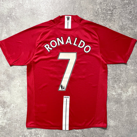 【正規品2007-2009 NIKE Manchester United home C.Ronaldo #7】