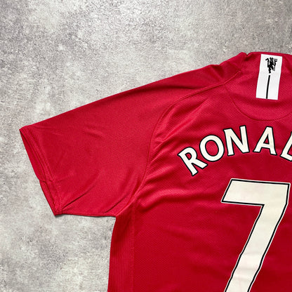 【正規品2007-2009 NIKE Manchester United home C.Ronaldo #7】
