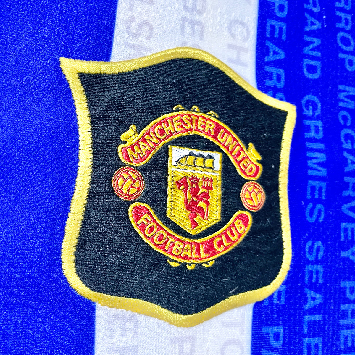 【正規品1994-1996 UMBRO Manchester United away BECKHAM #24】