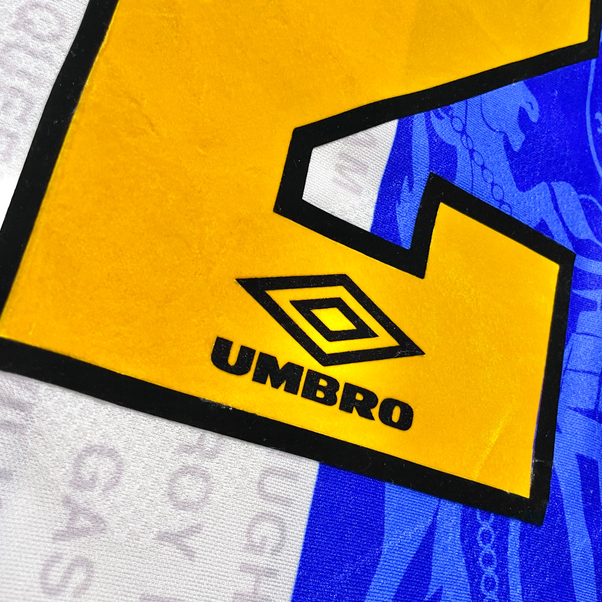 【正規品1994-1996 UMBRO Manchester United away BECKHAM #24】