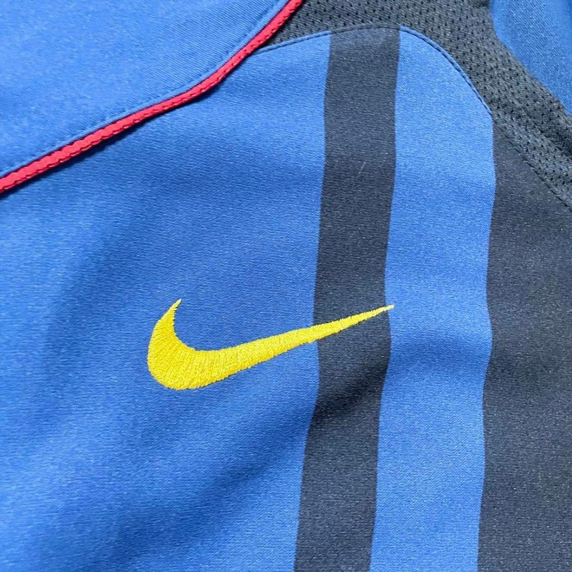 【正規品2004-2005 NIKE FC Barcelona away shirt】