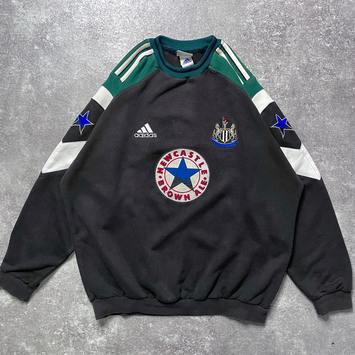 【正規品1997-1998 adidas Newcastle United Sweat shirt】