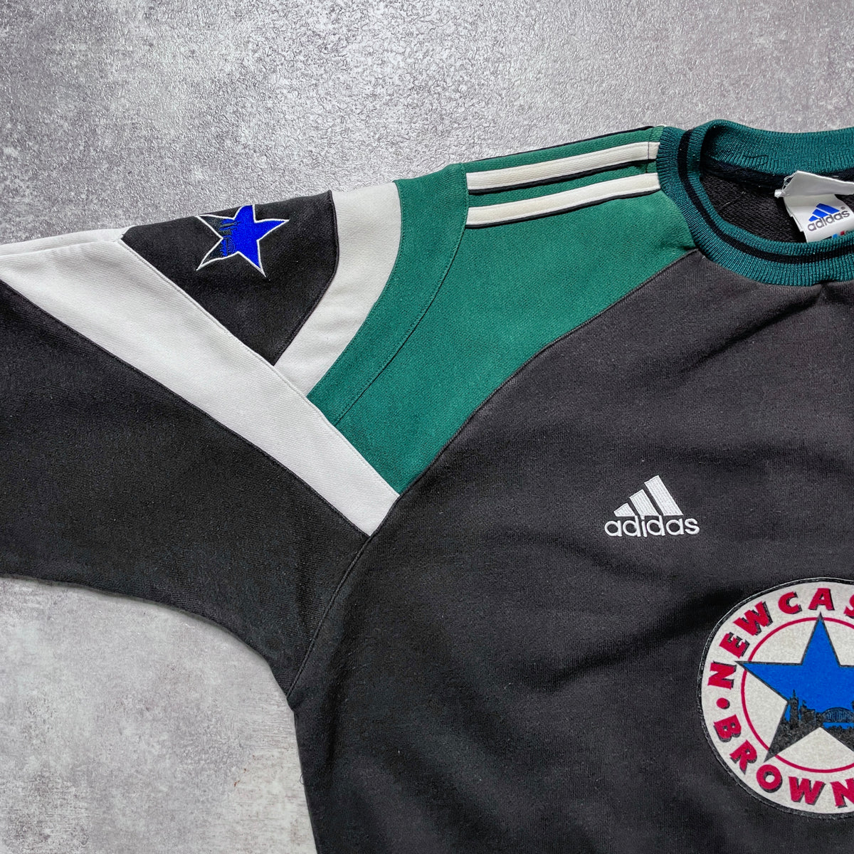 【正規品1997-1998 adidas Newcastle United Sweat shirt】