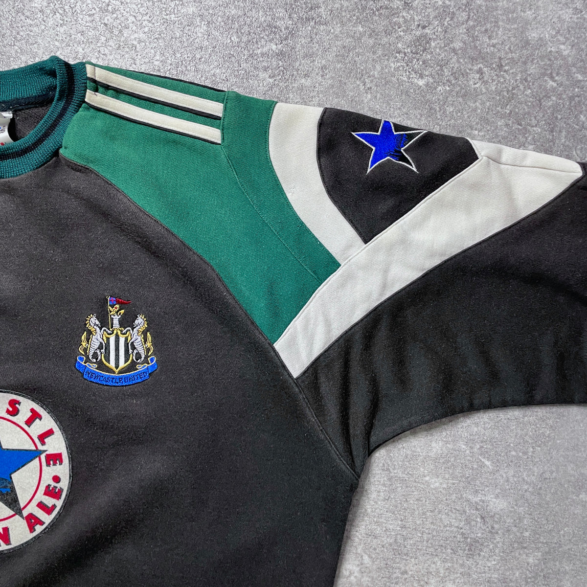 【正規品1997-1998 adidas Newcastle United Sweat shirt】