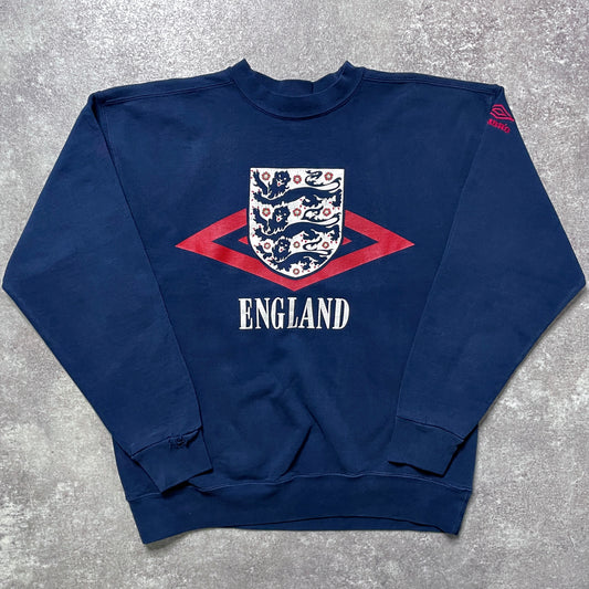 【正規品90s UMBRO England sweater shirt】