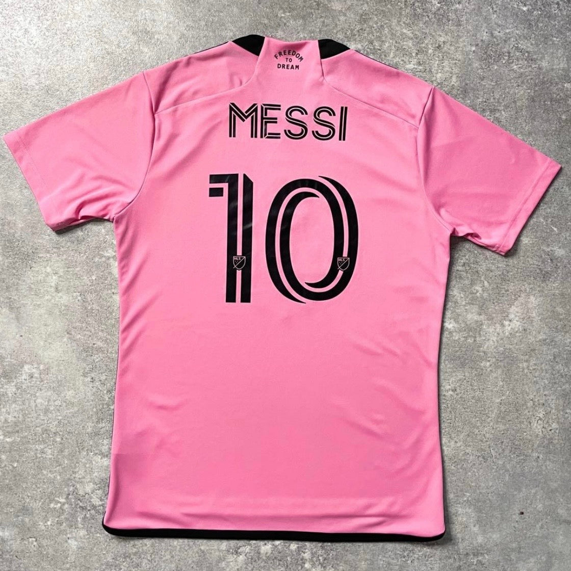 【正規品2024-2025 adidas Inter Miami home Messi#10】