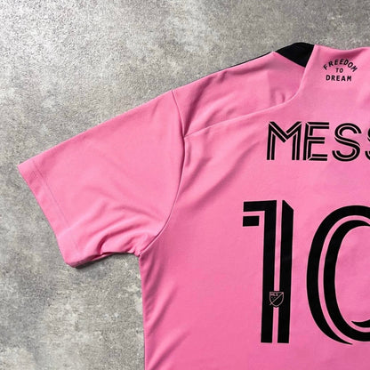 【正規品2024-2025 adidas Inter Miami home Messi#10】