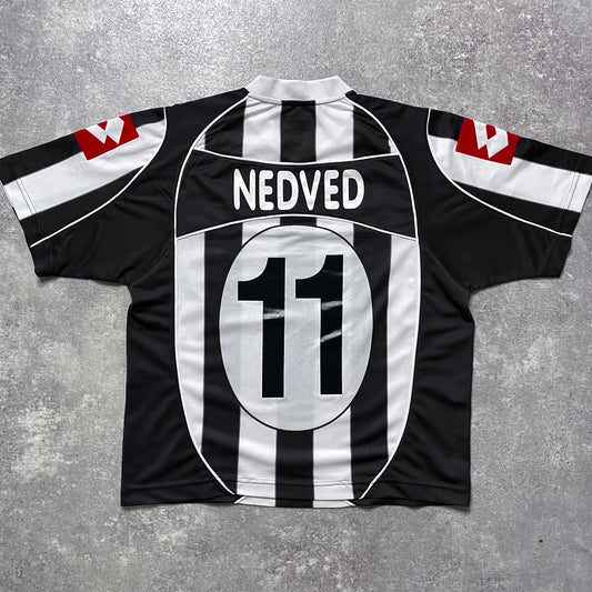 【正規品2002-2003 Lotto Juventus home NEDVED #11】