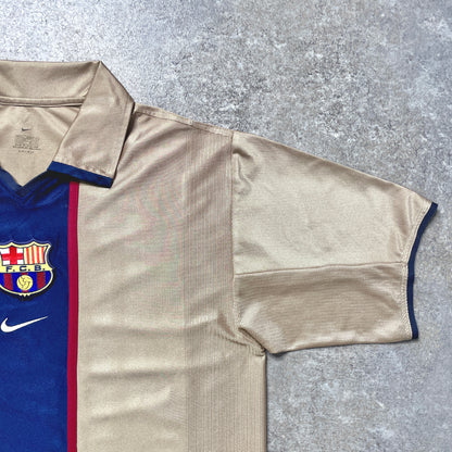 【正規品2001-2002 NIKE FC Barcelona away shirt】