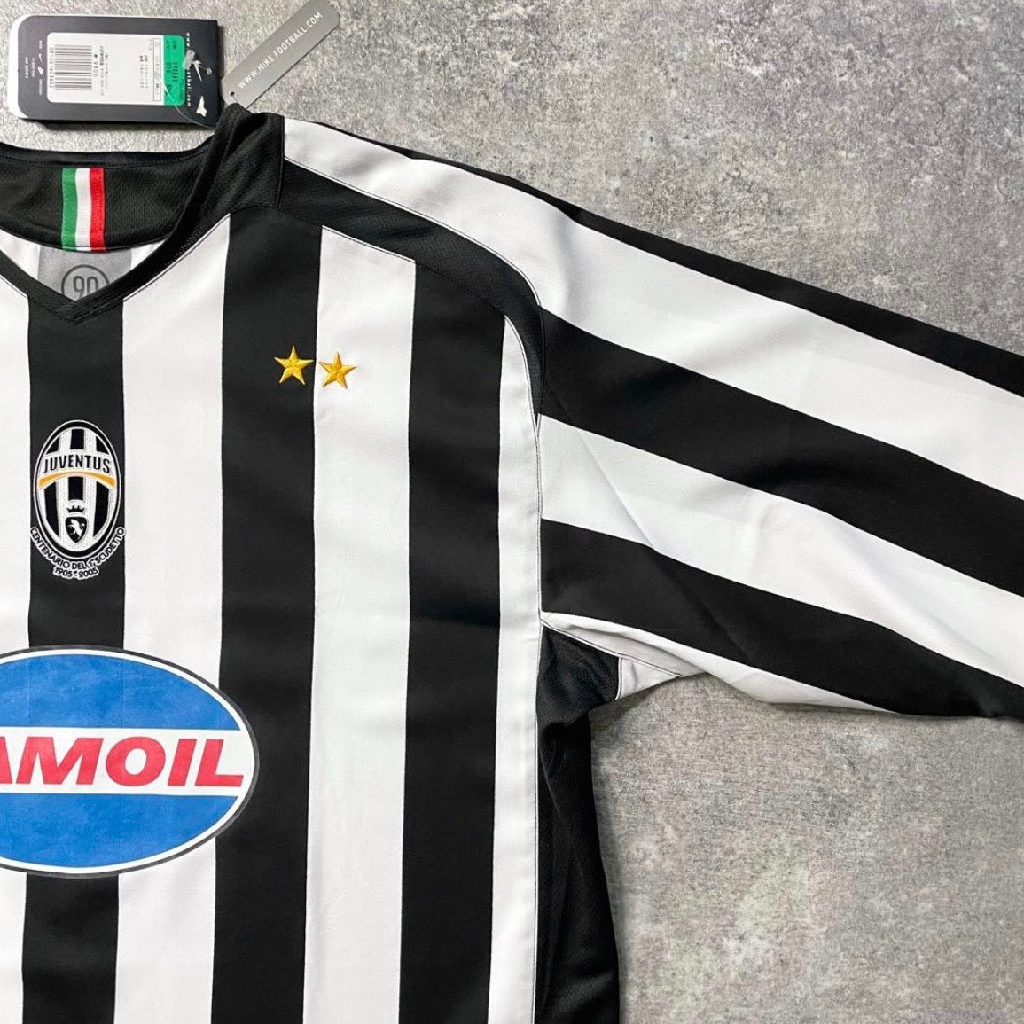 【正規品2005-2006 NIKE Juventus home L/S NEDVED #11】