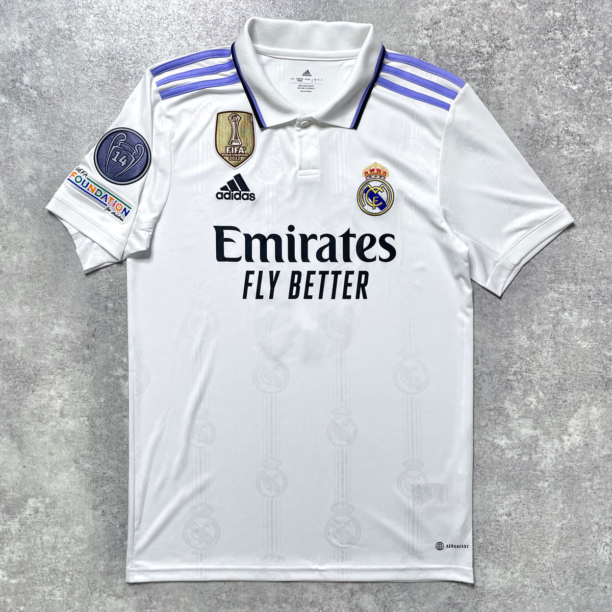 【正規品2022-2023 adidas Real Madrid home BENZEMA #9】