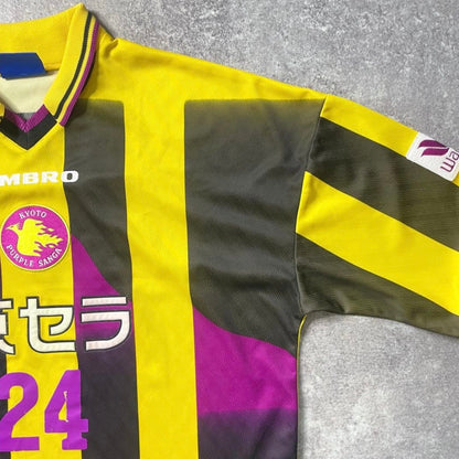 【正規品1997-1998 UMBRO 京都パープルサンガ away L/S #24】