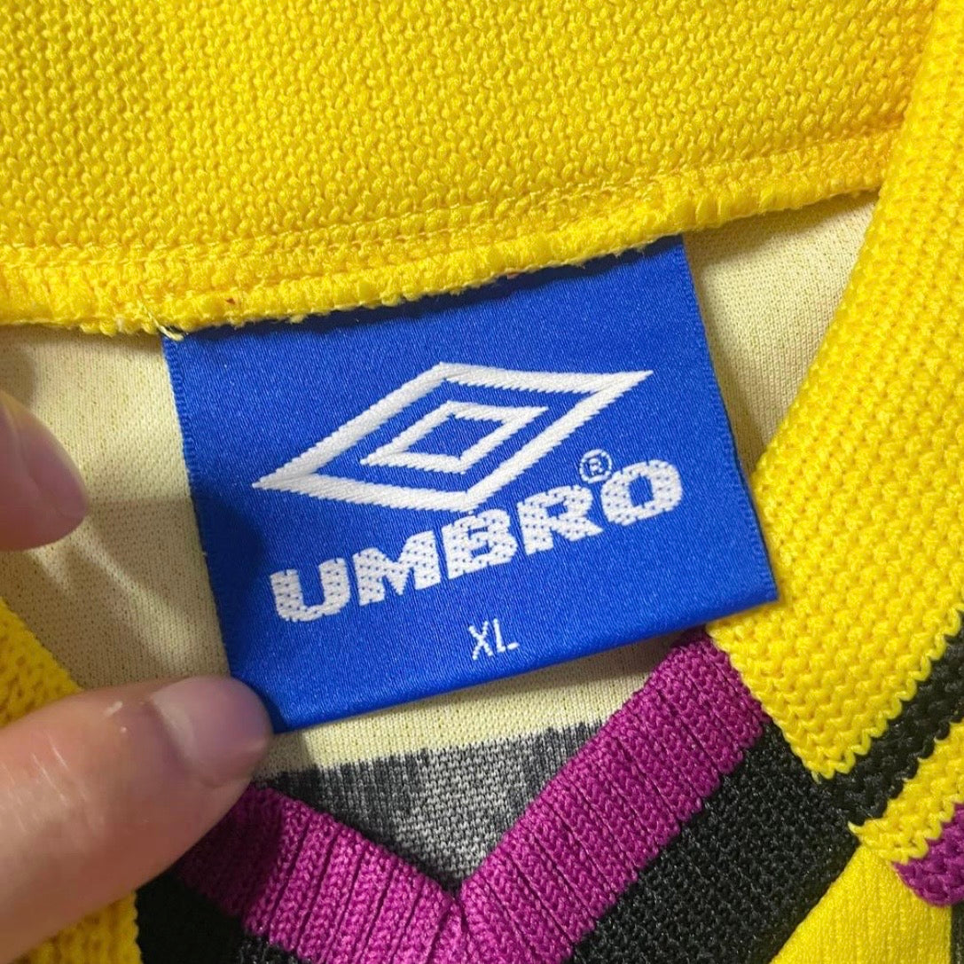 【正規品1997-1998 UMBRO 京都パープルサンガ away L/S #24】
