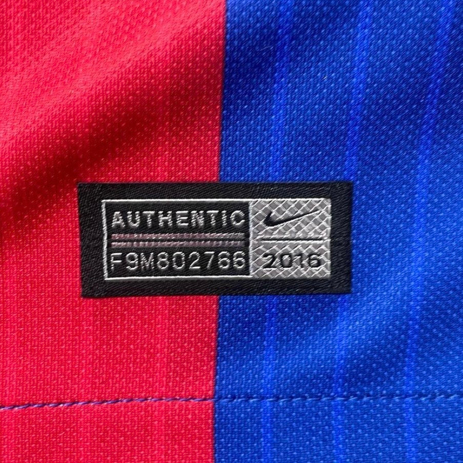 【正規品2016-2017 NIKE Barcelona home Messi #10】