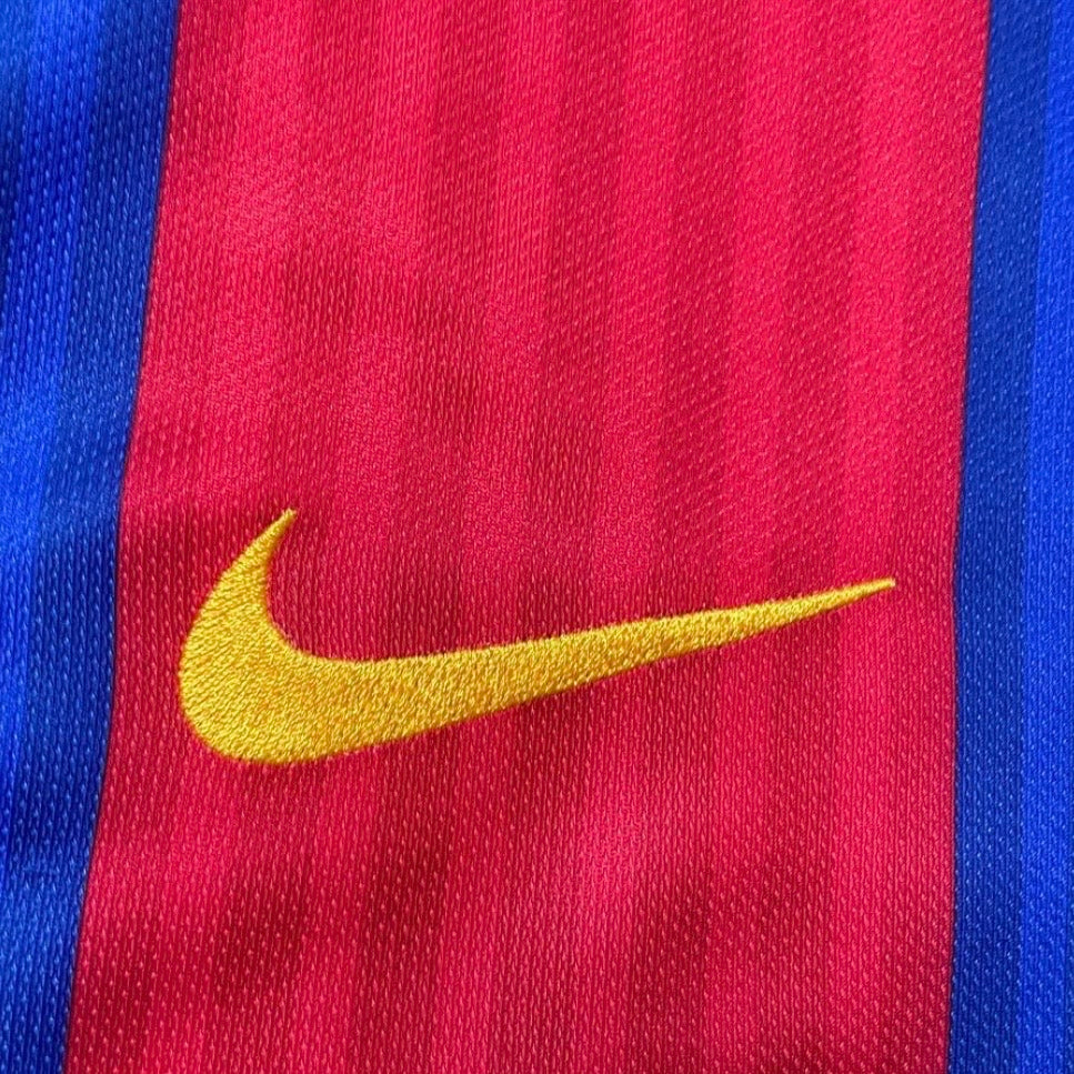 【正規品2016-2017 NIKE Barcelona home Messi #10】