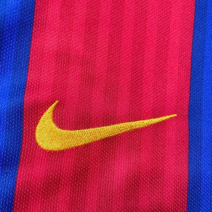 【正規品2016-2017 NIKE Barcelona home Messi #10】
