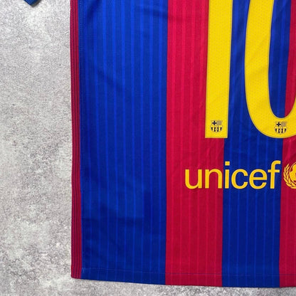 【正規品2016-2017 NIKE Barcelona home Messi #10】
