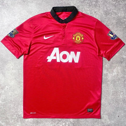 【正規品2013-2014 NIKE Manchester United home V.PERSIE #20】