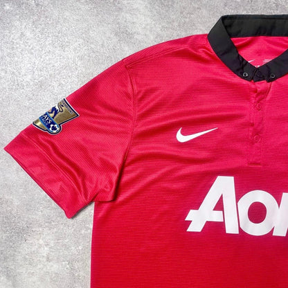 【正規品2013-2014 NIKE Manchester United home V.PERSIE #20】