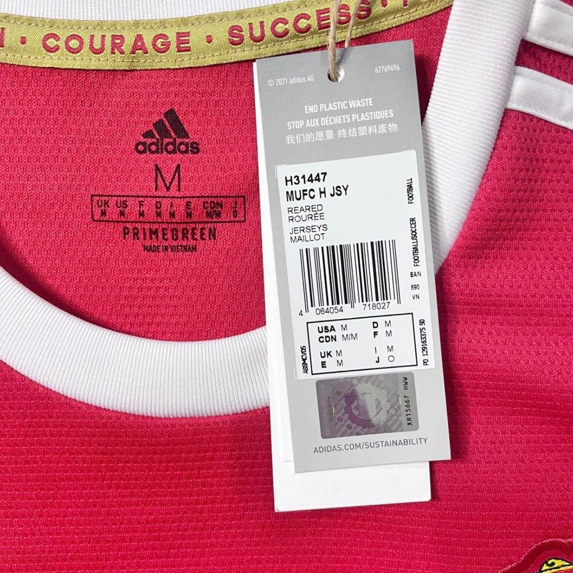 【BNWT正規品2021-2022 adidas Manchester United home Ronaldo #7】