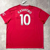 【BNWT正規品2022-2023 adidas Manchester United home RASHFORD #10】