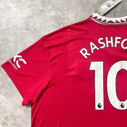 【BNWT正規品2022-2023 adidas Manchester United home RASHFORD #10】