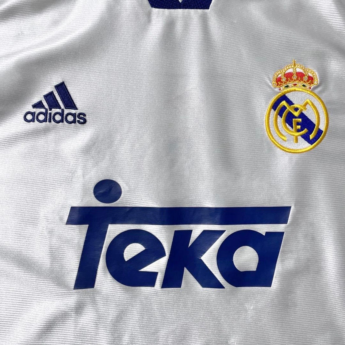 【正規品1999-2000 adidas Real Madrid home shirt UCL優勝記念】