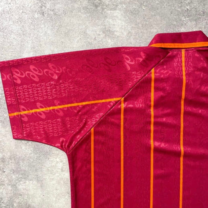 【正規品1996-1997 asics AS Roma home shirt】