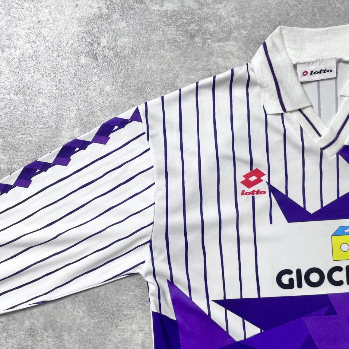 【正規品1991-1992 Lotto Fiorentina Away L/S shirt】