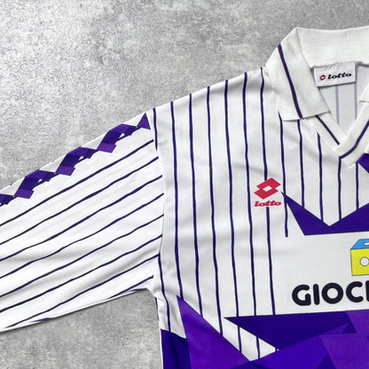 【正規品1991-1992 Lotto Fiorentina Away L/S shirt】