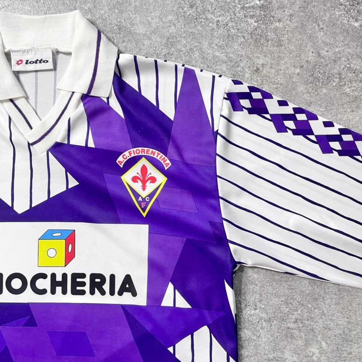 【正規品1991-1992 Lotto Fiorentina Away L/S shirt】