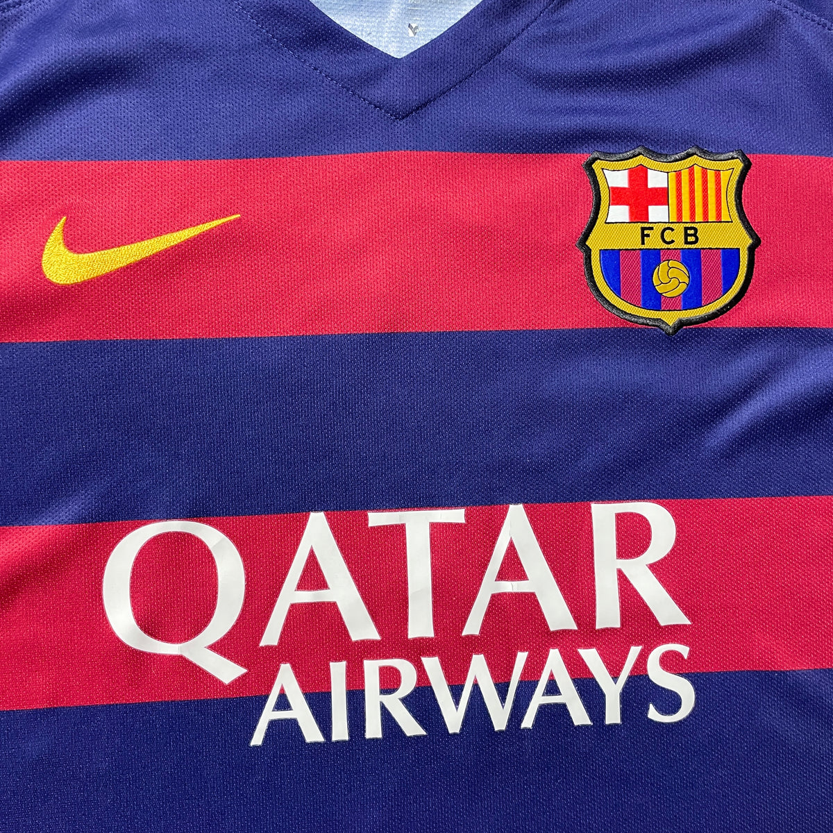 【正規品2015-2016 NIKE Barcelona home SUÁREZ #9】