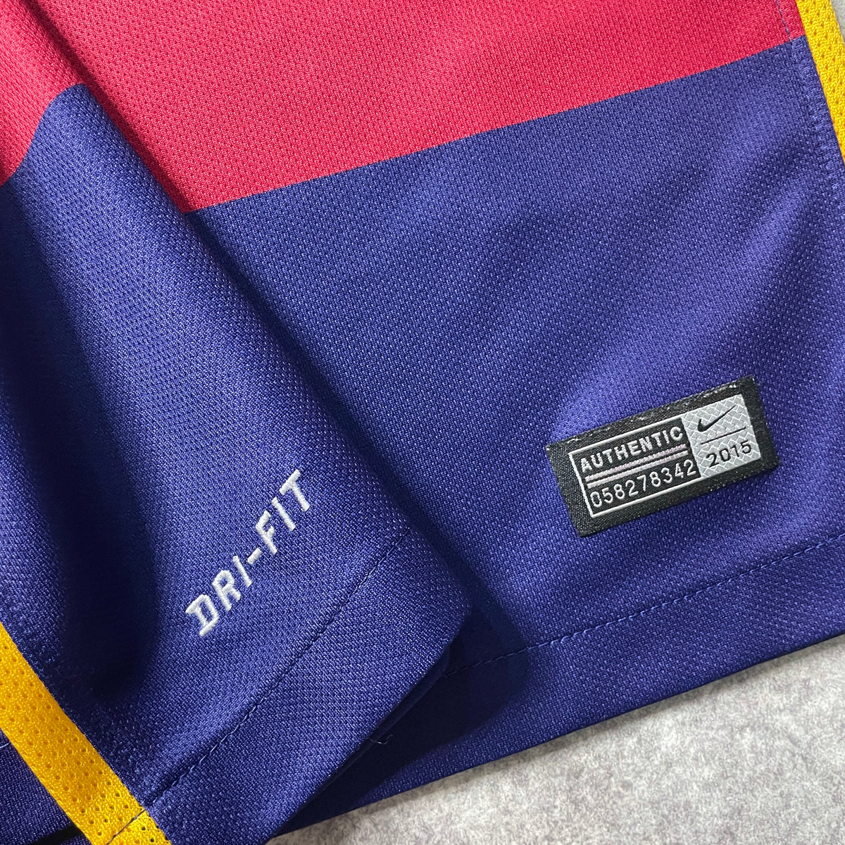 【正規品2015-2016 NIKE Barcelona home SUÁREZ #9】