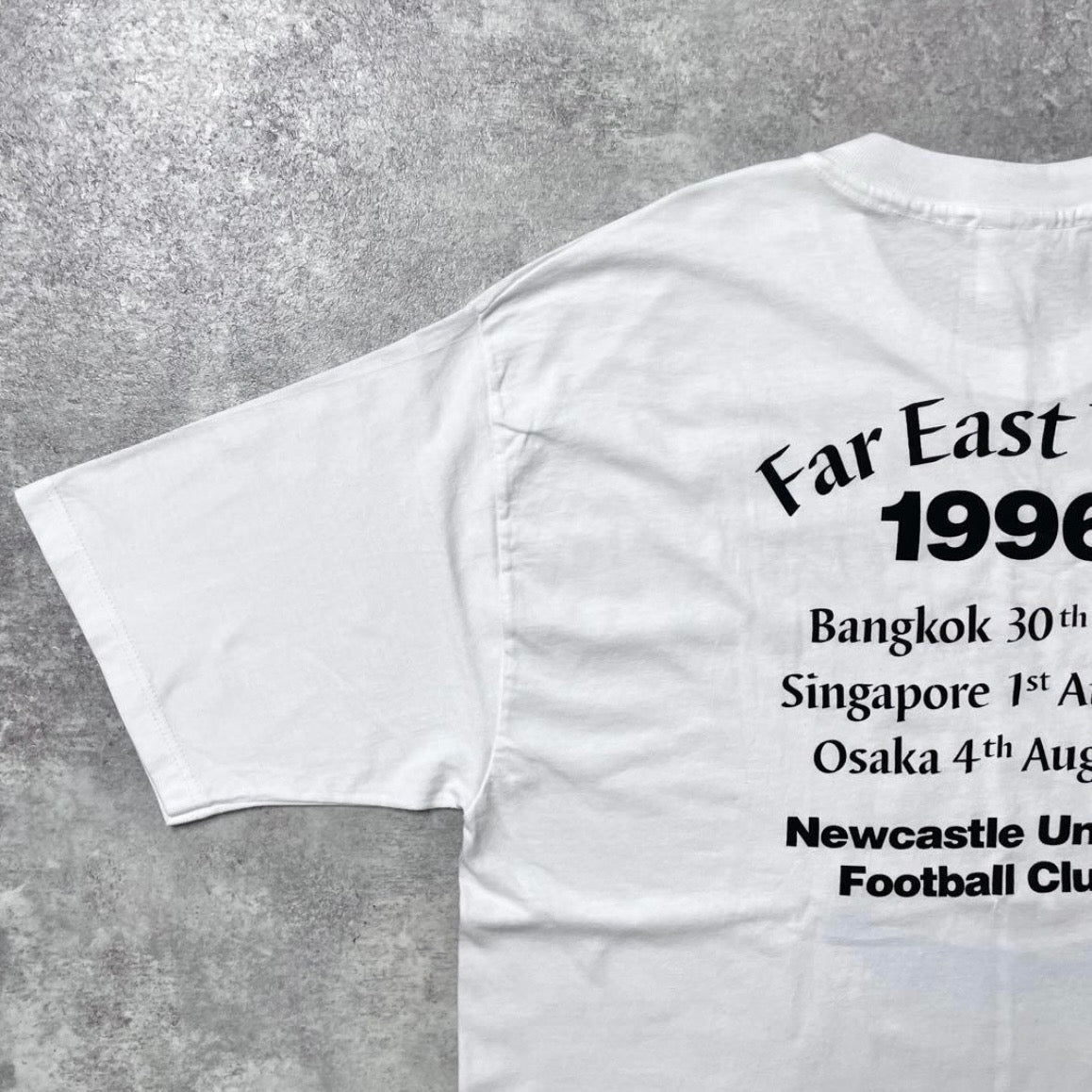 【正規品1996 adidas Newcastle United T-shirt 1996 Japan tour】