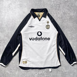 【正規品2001-2002 UMBRO Manchester United away/third L/S shirt】