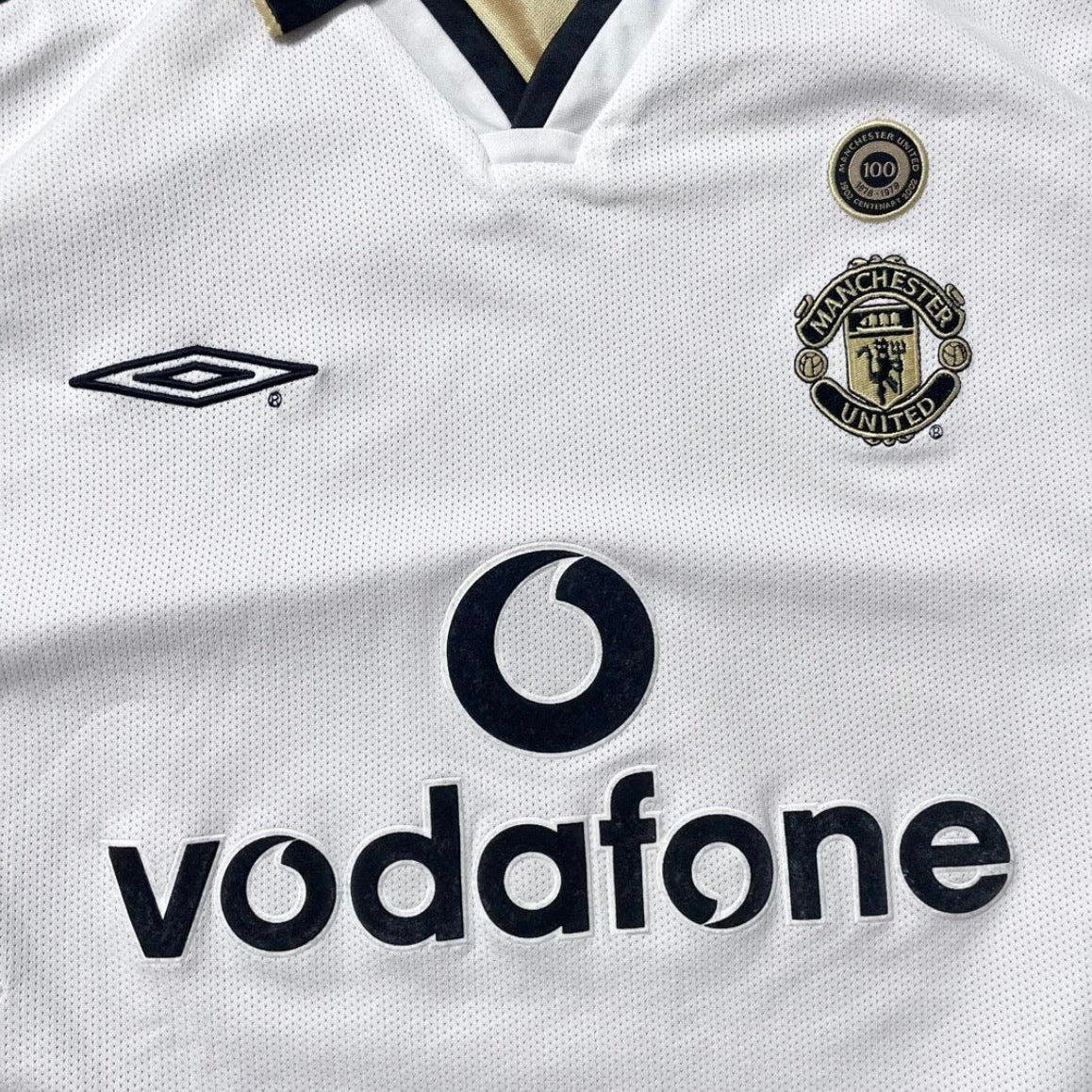 【正規品2001-2002 UMBRO Manchester United away/third L/S shirt】