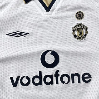 【正規品2001-2002 UMBRO Manchester United away/third L/S shirt】