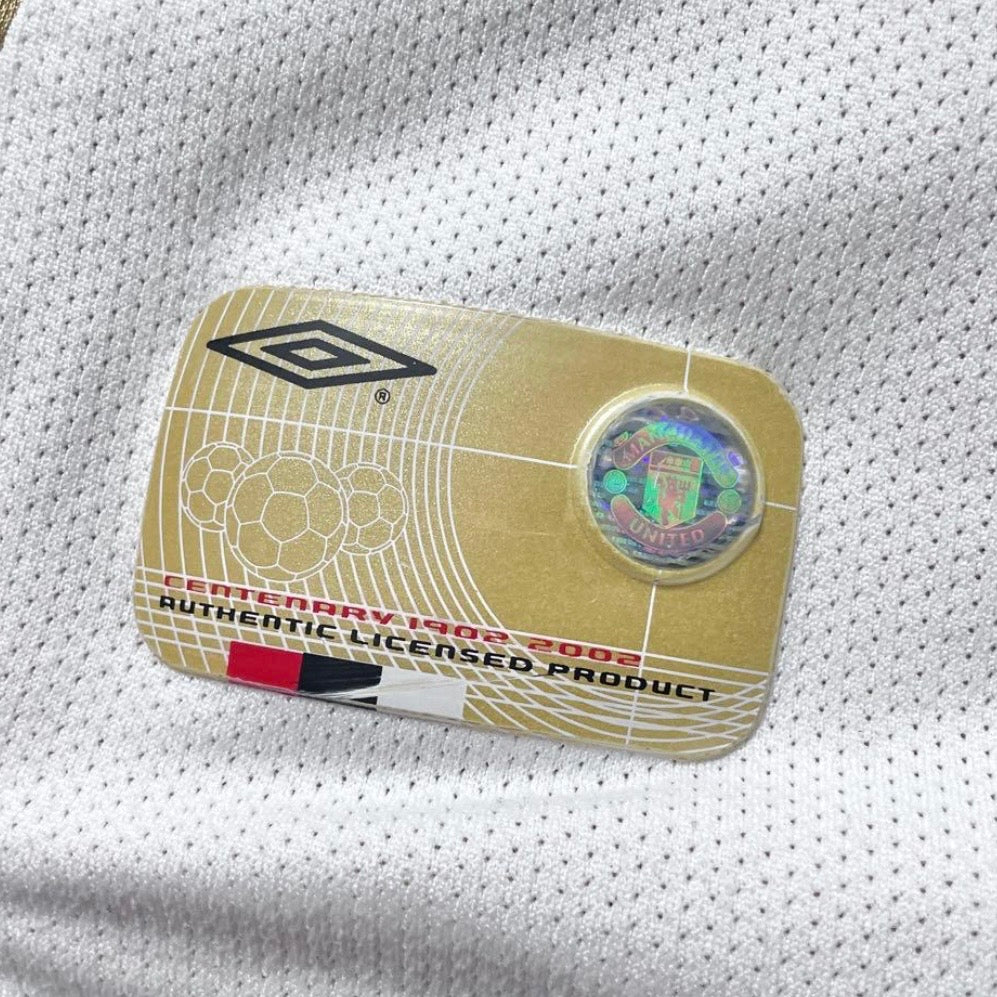 【正規品2001-2002 UMBRO Manchester United away/third L/S shirt】