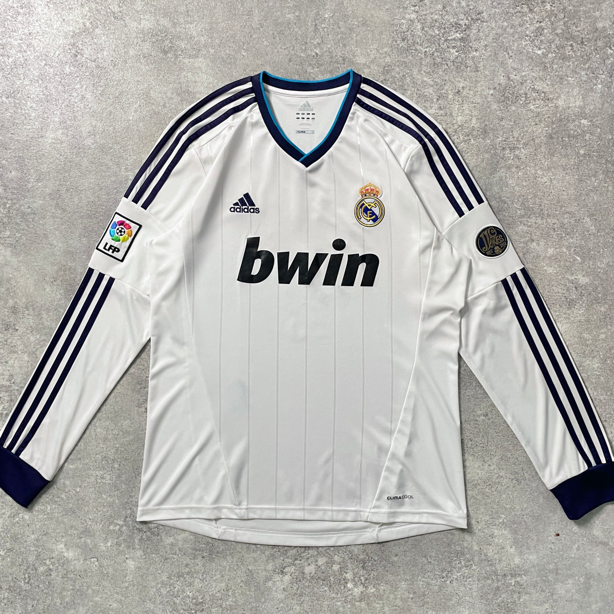 【正規品2012-2013 adidas Real Madrid home L/S 110th Ronaldo #7】